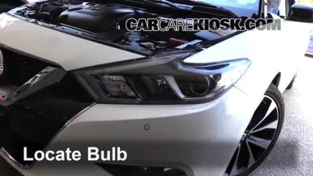 2016 Nissan Maxima SR 3.5L V6 Luces Luz de carretera (reemplazar foco) 